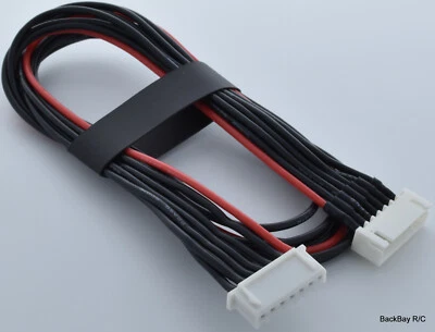 6S JST-XH Balance Wire Extension Adapter with 45CM (~18in) 22awg Wire - Image 1 of 4