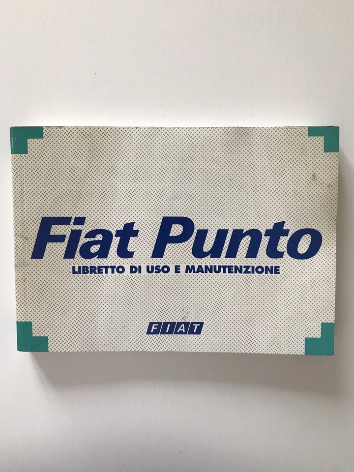 Libretto Uso E Manutenzione Fiat Punto 176 - Immagine 1 di 2