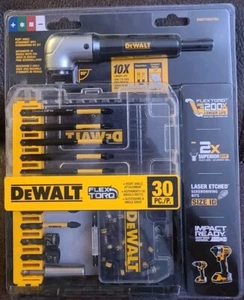 Dewalt DWAFT30SETRA FLex Torq Right Angle Attachment Screwdriving Bit Set 30 PC. - Picture 1 of 3