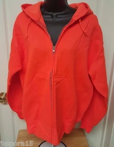 Ace Sportswear Mens Jacket Coat Size L Large Orange NEW - Picture 1 of 4