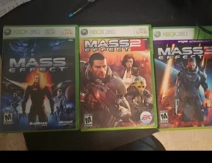 Mass Effect 1, 2, 3 (Xbox 360) CIB - Picture 1 of 2