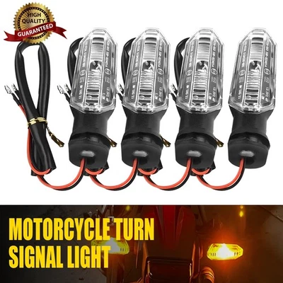 Indicador de luz de señal de giro delantero/trasero LED de 4 piezas para HONDA NC700 NC750 CTX700 Foto 1 de 4