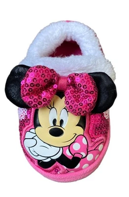 Zapatillas Disney Minnie Mouse Niña Talla 5-6 EE. UU. Foto 1 de 4