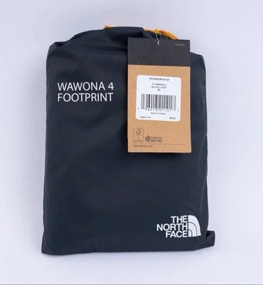 The North Face Wawona 4 Tent Footprint Precision-Fit Groundsheet Waterproof GREY - Image 1 of 2