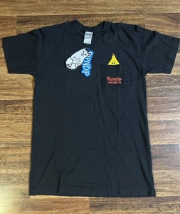 Rip N Dip x World Industries Black Wet Willy Pocket T-Shirt Medium Rare - Bild 1 von 8