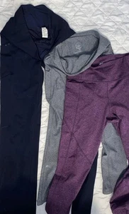 Active Queens M Capri Grey Joy Lab M Purple Marika M Black Lot 3 Workout Pants - Imagen 1 de 18