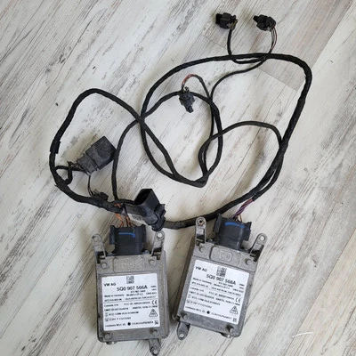 💥2015 AUDI S3 A3 8V OEM BLIND SPOT SENSORS + REAR BUMPER PARKING WIRING HARNESS - Image 1 of 4