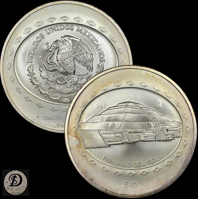 México ✮ 1997 ✮ 10 Pesos ✮ NGC MS 68 ✮ Pirámide del Sol ✮ De colección 1.500 ✮ ESCASO Foto 1 de 4