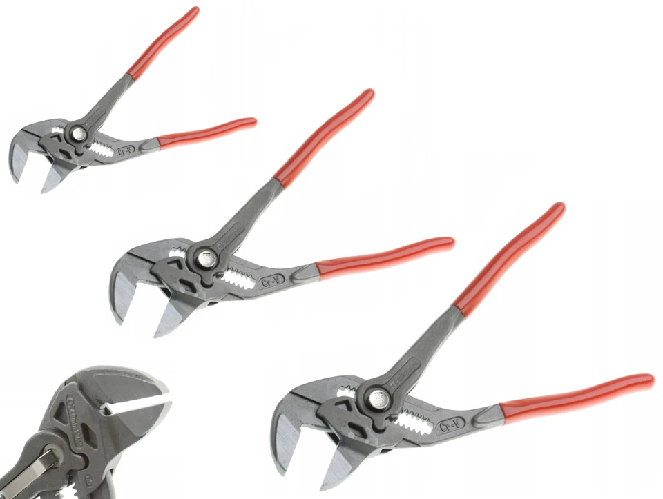 Zangenschlüssel verstellbar Cr-V mit Backenverriegelung Verstellzange Universal - Bild 1 von 4