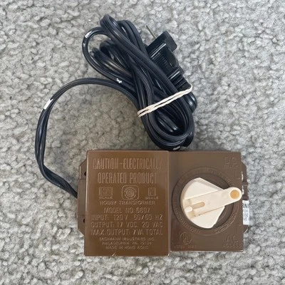 Bachmann 6607 HO / OO / N Hobby Transformer Controller VGC Tested & Working - Image 1 of 4