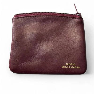 Monedero de cuero Buxton vintage Foto 1 de 4