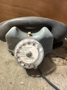 ancien TELIC téléphone à cadran vintage 1950/60 Decoratif - Zdjęcie 1 z 11