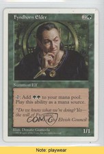 1997 Magic: The Gathering - Core Set: 5th Edition Fyndhorn Elder READ 0n8