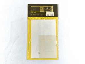 C-D-S Decals HO-158 CV Wood Caboose - Picture 1 of 3