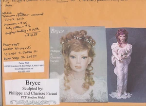 BRYCE DOLL PATERNS FOR A 30'' DOLL PATTERNS UNCUT FREE SHIP IN U S - Imagen 1 de 1