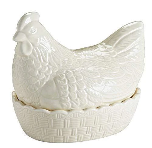 Mason Cash Cream Large Hen Nest Storage 22cm