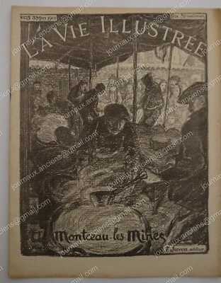 Revue Ancienne  LA VIE ILLUSTRÉE du 8 Mars 1901 MONTCEAU LES MINES - LES GRÈVES - Photo 1/4