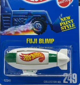 Hot Wheels Blue Card Collector 249 / FUJI BLIMP (white) / variations / 12341 - Picture 1 of 14