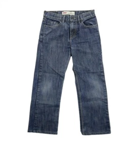 Levi's 514 Jeans Boy's 14 27 Blue Slim Straight Denim Medium Wash - Picture 1 of 6
