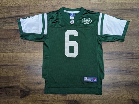 Reebok New York Jets Mark Sanchez Jersey Size Youth Large Cover
