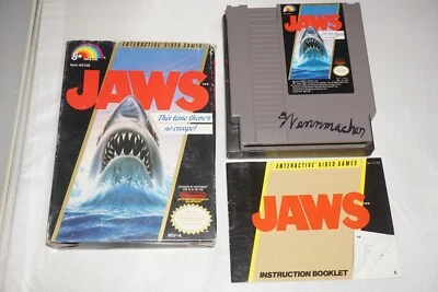 Jaws OVAL (Nintendo NES) Completo en Caja CIB Foto 1 de 4