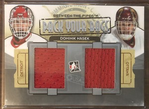 2013-14 Between the Pipes Pack Your Bags /90 Dominik Hasek ITG 13/14 BTP Jerseys