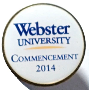 Prendedor de solapa de inicio de Missouri 2014 de la Universidad Webster - Imagen 1 de 3