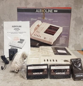 Audioline 950 Remote Control Answering Machine & Telephone - White - Boxed - Picture 1 of 13