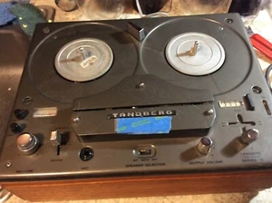 TANDBERG SERIES 15 REEL TO REEL TAPE RECORDER MODEL 15-21 "parts or repair" - Picture 1 of 6