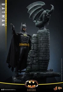 FIGURINE BATMAN 1989 KEATON DELUXE VERSION HOT TOYS BURTON IN STOCK - Picture 1 of 13