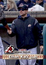 2018 Arkansas Travelers Grandstand #15 Ethan Katz Pitching Coach Baseball Card