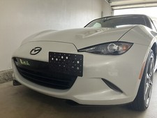 Front Bumper Tow Hook License Plate Mount Kit For Mazda MX-5 Miata 2016-2023 New