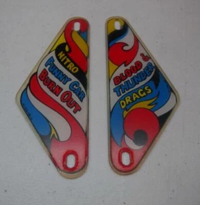 NEW CPR Bally Nitro Groundshaker Pinball Slingshot Playfield Plastics - Picture 1 of 2