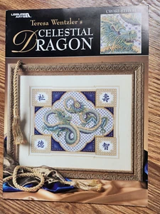 Teresa Wentzler Celestial Dragon cross stitch pattern chart VG condition - Picture 1 of 1