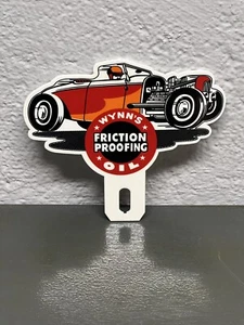 WYNN’S OIL Blechschild Topper Schild Tankstelle Service Reibungsschutz Garage - Bild 1 von 4