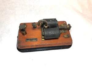 JH Bunnell Telegraph Relay Type 2-3 150 OHMS New York - Picture 1 of 12