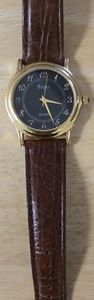 Luger Watch w/ Black Dial. Swiss Movement. - Picture 1 of 5