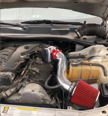 KIT FILTRO ADMISIÓN AIRE PARA DODGE MAGNUM SE SXT 2005-2008 3.5L V6 (ROJO) Foto 1 de 4