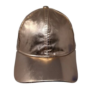 Gymboree Strapback Hat Pink M/L Adjustable Solid Metallic 6 Panel - Picture 1 of 8
