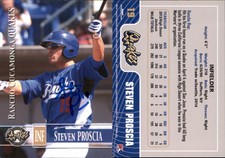 Steven Proscia Signed 2014 Grandstand Rancho Cucamonga Quakes #NNO Card Auto AU