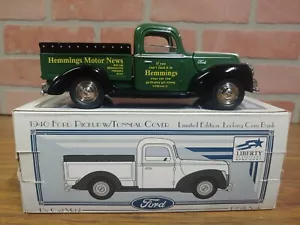 Liberty Classics Diecast Coin Bank 1940 Ford Pickup Hemmings Motor News - Picture 1 of 9
