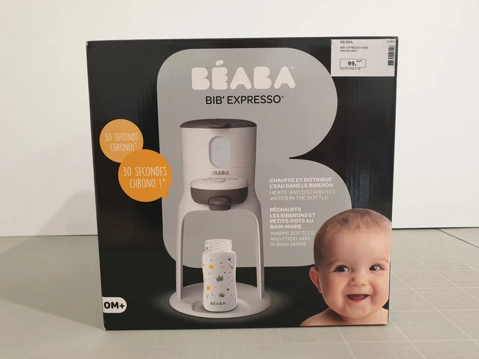 BÉABA Flaschenwaermer/Kleine Glaeser Wasserspender mit exakter Temperatur