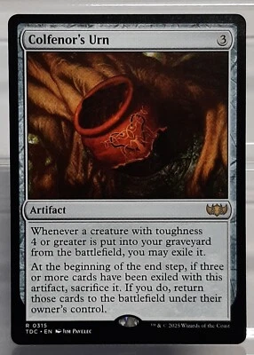 Magic - Colfenor`s Urn - Rare/Artefakt - Commander: Tarkir Dragonstorm - EN/NM - Bild 1 von 2