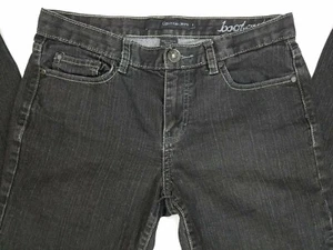 Calvin Klein Jeans Women's Bootcut Black Jeans Sz 8 J002 - Picture 1 of 10