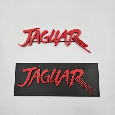 LERPO3D Atari Jaguar Logo 3D bedruckt