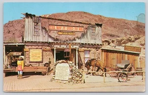 Calico Ghost Town Yermo Barstow Kalifornien Museum Bergbau 1962 Postkarte - Bild 1 von 2