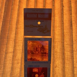 Vintage Walt Disney World Pana-Vue Slides Magic Kingdom Haunted Mansion WDW-62 - Picture 1 of 2
