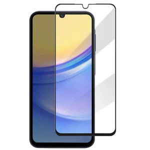 Enkay Verre Trempé pour Samsung A15 5G Biseauté 2.5D Dureté 9H Anti-traces Noir - Photo 1/6