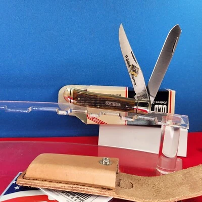 Schrade 96 LTD "Manijas de hueso jigged de color miel fina" Vida silvestre para siempre" Foto 1 de 4