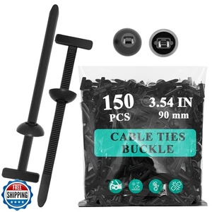 150Pcs Nylon Universal Cable Tie Buckle - New Multifunctional Nylon Zip Ties, - Picture 1 of 5